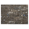 Piper Looms Chantille Abstract ACN2092 Chocolate Machine Washable Area Rug Scatter Main Image