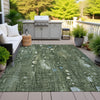 Piper Looms Chantille Abstract ACN2092 Fern Machine Washable Area Rug Outdoor Lifestyle Image Feature