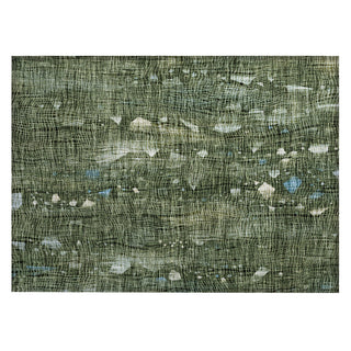 Piper Looms Chantille Abstract ACN2092 Fern Machine Washable Area Rug Scatter Main Image