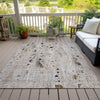 Piper Looms Chantille Abstract ACN2092 Linen Machine Washable Area Rug Outdoor Lifestyle Image Feature
