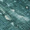 Piper Looms Chantille Abstract ACN2092 Teal Machine Washable Area Rug Swatch Image