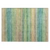 Piper Looms Chantille Stripes ACN2093 Aloe Machine Washable Area Rug Scatter Main Image