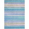 Piper Looms Chantille Stripes ACN2093 Aqua Machine Washable Area Rug main image