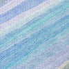 Piper Looms Chantille Stripes ACN2093 Aqua Machine Washable Area Rug Swatch Image