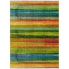 Piper Looms Chantille Stripes ACN2093 Green Machine Washable Area Rug main image