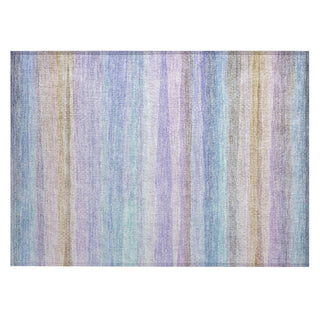 Piper Looms Chantille Stripes ACN2093 Lavender Machine Washable Area Rug Scatter Main Image