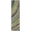 Piper Looms Chantille Swirls ACN2094 Aloe Machine Washable Area Rug Runner Main Image