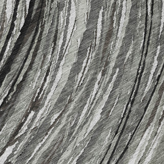 Piper Looms Chantille Swirls ACN2094 Taupe Machine Washable Area Rug Swatch Image