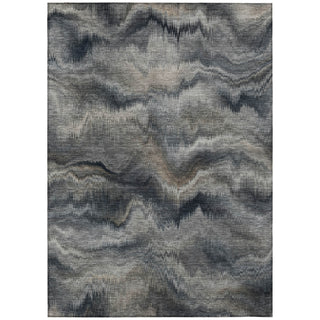 Piper Looms Chantille Waves ACN2095 Gray Machine Washable Area Rug main image