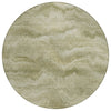 Piper Looms Chantille Waves ACN2095 Sage Machine Washable Area Rug Round Main Image