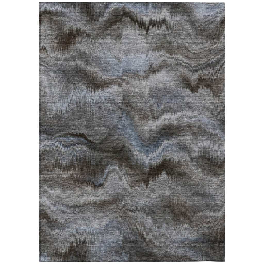 Piper Looms Chantille Waves ACN2095 Taupe Machine Washable Area Rug main image