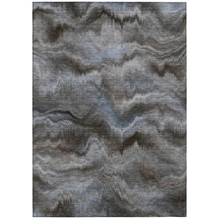 Piper Looms Chantille Waves ACN2095 Taupe Machine Washable Area Rug main image