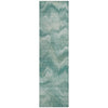Piper Looms Chantille Waves ACN2095 Teal Machine Washable Area Rug Runner Main Image