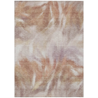 Piper Looms Chantille Abstract ACN2096 Copper Machine Washable Area Rug main image