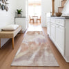 Piper Looms Chantille Abstract ACN2096 Copper Machine Washable Area Rug Runner Lifestyle Image Feature