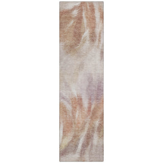 Piper Looms Chantille Abstract ACN2096 Copper Machine Washable Area Rug Runner Main Image
