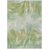 Piper Looms Chantille Abstract ACN2096 Green Machine Washable Area Rug main image
