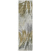 Piper Looms Chantille Abstract ACN2096 Pewter Machine Washable Area Rug Runner Main Image