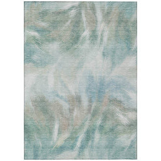 Piper Looms Chantille Abstract ACN2096 Sky Machine Washable Area Rug main image