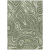 Piper Looms Chantille Geometric ACN2097 Aloe Machine Washable Area Rug main image