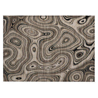Piper Looms Chantille Geometric ACN2097 Beige Machine Washable Area Rug Scatter Main Image