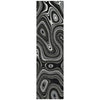 Piper Looms Chantille Geometric ACN2097 Black Machine Washable Area Rug Runner Main Image