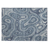 Piper Looms Chantille Geometric ACN2097 Blue Machine Washable Area Rug Scatter Main Image