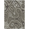 Piper Looms Chantille Geometric ACN2097 Gray Machine Washable Area Rug main image