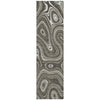 Piper Looms Chantille Geometric ACN2097 Gray Machine Washable Area Rug Runner Main Image
