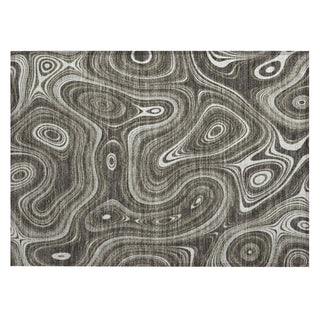 Piper Looms Chantille Geometric ACN2097 Gray Machine Washable Area Rug Scatter Main Image