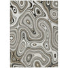 Piper Looms Chantille Geometric ACN2097 Ivory Machine Washable Area Rug main image