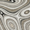 Piper Looms Chantille Geometric ACN2097 Ivory Machine Washable Area Rug Swatch Image