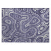 Piper Looms Chantille Geometric ACN2097 Plum Machine Washable Area Rug Scatter Main Image