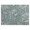 Piper Looms Chantille Geometric ACN2097 Sky Machine Washable Area Rug Scatter Main Image