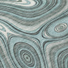 Piper Looms Chantille Geometric ACN2097 Sky Machine Washable Area Rug Swatch Image