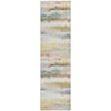 Piper Looms Chantille Stripes ACN2098 Gold Machine Washable Area Rug Runner Main Image