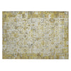 Piper Looms Chantille Global ACN2099 Gold Machine Washable Area Rug Scatter Main Image