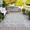 Piper Looms Chantille Global ACN2099 Taupe Machine Washable Area Rug Outdoor Lifestyle Image Feature