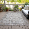Piper Looms Chantille Global ACN2099 Taupe Machine Washable Area Rug Outdoor Lifestyle Image Feature