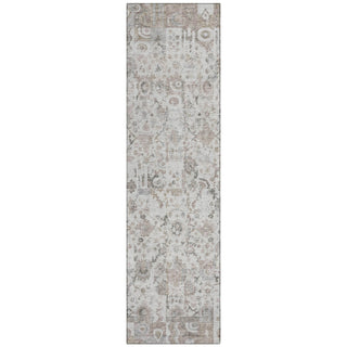 Piper Looms Chantille Global ACN2099 Taupe Machine Washable Area Rug Runner Main Image