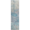Piper Looms Chantille Abstract ACN2100 Aqua Machine Washable Area Rug Runner Main Image