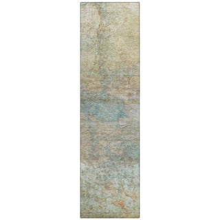 Piper Looms Chantille Abstract ACN2100 Wheat Machine Washable Area Rug Runner Main Image