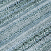Piper Looms Chantille Stripes ACN2101 Aloe Machine Washable Area Rug Swatch Image