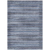 Piper Looms Chantille Stripes ACN2101 Blue Machine Washable Area Rug main image
