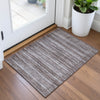 Piper Looms Chantille Stripes ACN2101 Brown Machine Washable Area Rug Scatter Lifestyle Image Feature