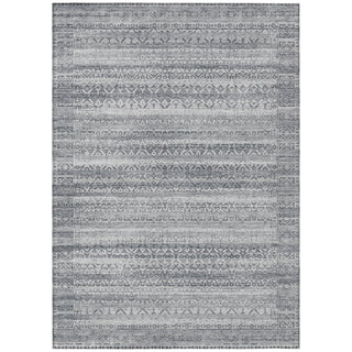 Piper Looms Chantille Stripes ACN2101 Gray Machine Washable Area Rug main image