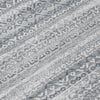 Piper Looms Chantille Stripes ACN2101 Gray Machine Washable Area Rug Swatch Image