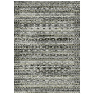 Piper Looms Chantille Stripes ACN2101 Pewter Machine Washable Area Rug main image