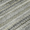 Piper Looms Chantille Stripes ACN2101 Pewter Machine Washable Area Rug Swatch Image