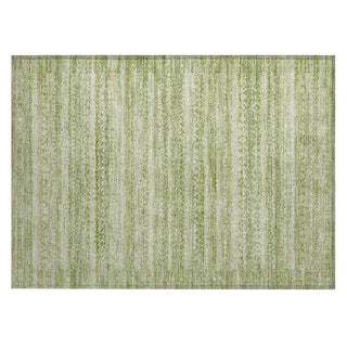 Piper Looms Chantille Stripes ACN2101 Sage Machine Washable Area Rug Scatter Main Image